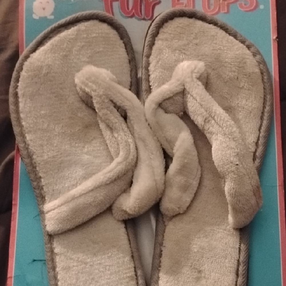 Cozy Gray Slippers